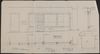 Plan der zurückgesetzten Ladenfront des ehemals Kapp’schen Geschäfts, 1948 (Stadt Schwäb. Hall, Baurechtsamt, Bauakten Neue Straße 29-33)