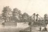 Vignette zu einer Stadtansicht um 1850. Lithografie von Wilhelm Haaf nach Aufnahme von F. Bonhöffer (StadtA SHA S10/0712)