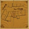 Lageplan zum geplanten Rückbau des baufälligen Dachgeschosses, 1886 (StadtA SHA FS 27/0448)