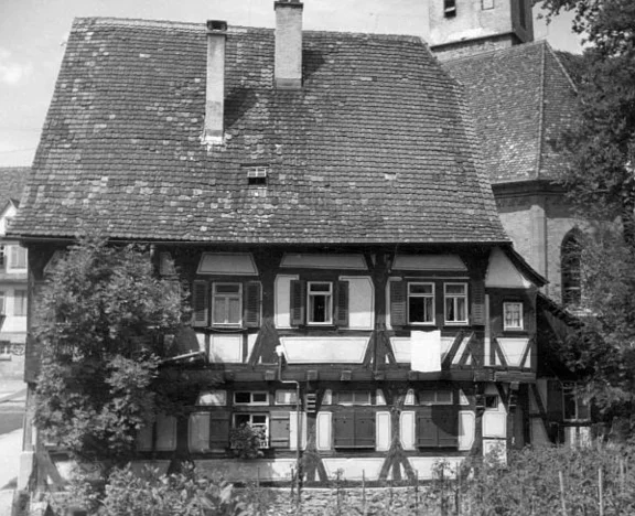 Bild aus den 1950er Jahren. Fotograf unbekannt (StadtA Schwäb. Hall FS 01029)