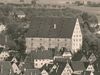 Blick über die Stadt auf den Neubau, vermutlich Ende der 1920er oder frühe 1930er Jahre (StadtA Schwäb. Hall AL-0040)