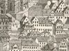 Ausschnitt aus der großen Stadtansicht von W. Haaf nach F. Bonhöfer, um 1850 (StadtA SHA S10/712)
