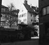 Blick aus der Einmündung zum Steinernen Steg. Undat., um 1928-1934. Fotograf unbekannt (StadtA Schwäb. Hall DIG 05785, Original: Ivo Lavetti / www.nostalgus.de, alle Rechte vorbehalten)