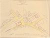 Lageplan von 1931 mit nachträglichen Änderungen. Das über dem Waschbach stehende Waschhaus mit Remise wurde demzufolge 1936 abgebrochen (Stadt Schwäb. Hall, Baurechtsamt, Bauakten Hessentaler Straße 9)