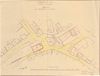 Lageplan von 1931 mit nachträglichen Änderungen. Das über dem Waschbach stehende Waschhaus mit Remise wurde demzufolge 1936 abgebrochen (Stadt Schwäb. Hall, Baurechtsamt, Bauakten Hessentaler Straße 9)