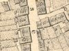 Ausschnitt aus dem Primärkataster von 1827. Das Haus ist an der Primärkatasternummer 657 an der Ecke Lange Straße / Brüdergasse zu erkennen (StadtA SHA S13/0583)