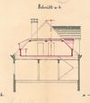Umbau des Dachstocks, 1894 (Baurechtsamt SHA, Bauakten)