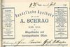 Briefkopf einer Rechnung der „Sandel’schen Apotheke“ vom 1. Juli 1891 (StadtA Schwäb. Hall 61/1005)