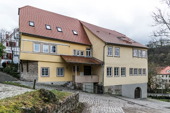 Nordansicht, Februar 2018. Foto: Dietmar Hencke (StadtA Schwäb. Hall DIG 10603)