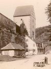 Foto von 1899 mit Schiedgraben (StadtA Schwäb. Hall AL/0021)