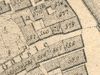 Ausschnitt aus dem Primärkataster von 1827. Das spätere Haus Brüdergasse 6 hat die Nummer 581  ( StadtA Schwäb. Hall S13/0583)