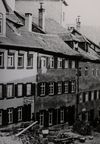 Bild von 1933, beim Bau der Johanniterstraße (StadtA SHA FS 12197)
