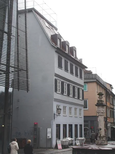 Vom Milchmarkt aus. Bild aus dem März 2007. Foto: Daniel Stihler (StadtA SHA Server Häuserlexikon)