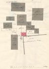 Lageplan zum Bau eines Backhäuschens, 1845 (StadtA Schwäb. Hall 27/328)