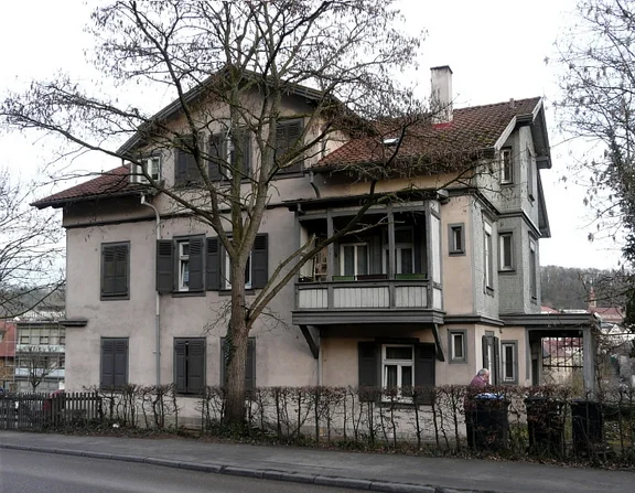 Westansicht, Januar 2008. Foto: Dietmar Hencke (StadtA SHA Server Häuserlexikon)