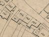 Ausschnitt aus dem Primärkataster  von 1827.  Das Haus hat die Nummer 122 (StadtA Schwäb. Hall S13/0842)