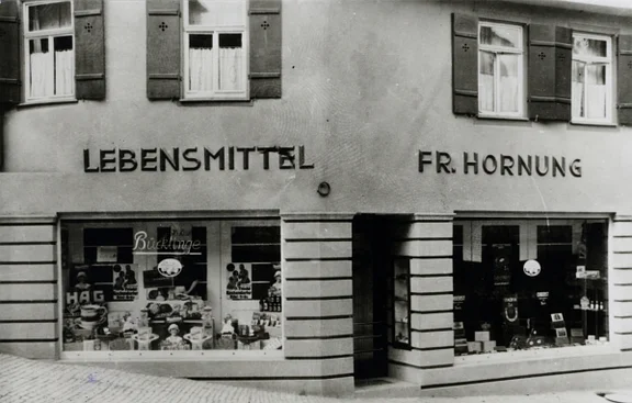 Bild um 1950. Foto: Privatbesitz (StadtA SHA FS 11624)