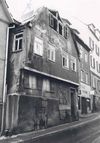 Nach dem Brand des Hauses, 1978. Foto: Haller Tagblatt (StadtA SHA FS 09556)