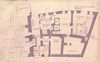 Plan des Untergeschosses zum Einbau einer Zentralheizung, 1957 (Baurechtsamt SHA, Bauakten)