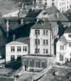 Auf einer Ansicht der Katharinenvorstadt um 1900 (StadtA SHA FS 05975)