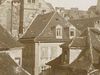 Der Westgiebel (Rückseite) auf einer auf 1917 datierten Fotopostkarte. Fotograf unbekannt (StadtA Schwäb. Hall PK 04797)