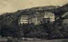 Blick aus der Auwiese auf das heutige Gottlob-Weißer-Haus, Postkarte von 1919 (StadtA SHA PK 04209)