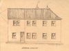 Erweiterung des Hauses und Einbau eines Backofens, 1910: Hofseite (Privatbesitz).