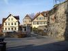 Blick aus Richtung Südosten auf den Standort des Tors, Januar 2008. Foto: Daniel Stihler (StadtA SHA Server Häuserlexikon)