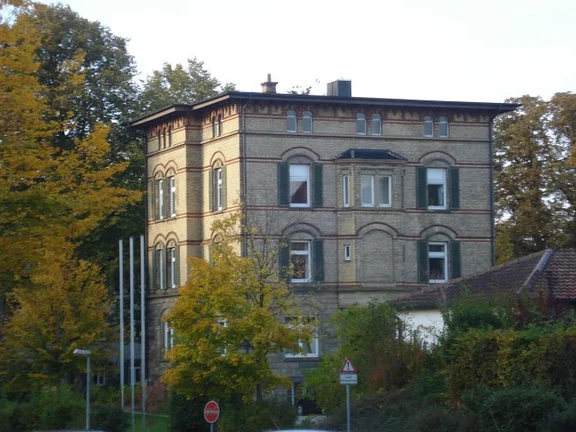 Südansicht, Oktober 2008. Foto: Daniel Stihler (StadtA Schwäb. Hall Server Häuserlexikon)
