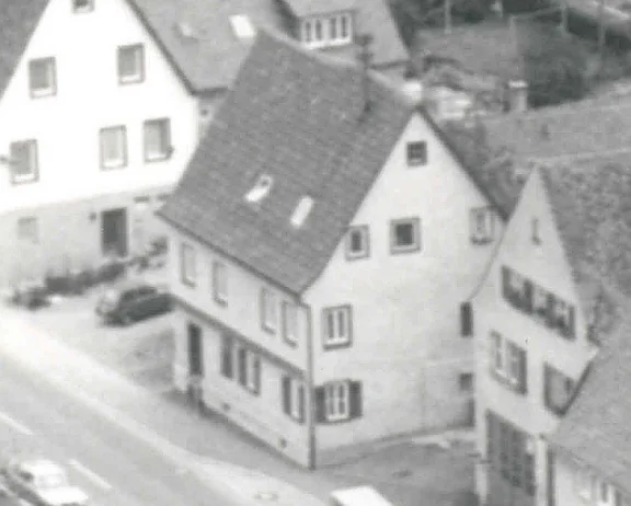 Luftaufnahme von 1977. Foto: Haller Tagblatt (StadtA SHA FS 06954)