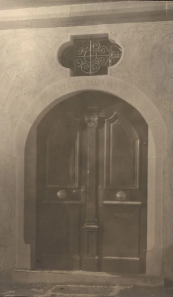 Portal, 1921. Fotograf unbekannt (StadtA Schwäb. Hall FS 18082)