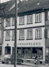 Ausschnitt aus einer Gesamtansicht des Spitalbachs (Fotomosaik) von 1962 (Baurechtsamt Schwäbisch Hall, Bauakte Am Spitalbach 11)