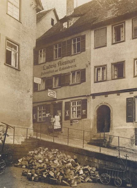 Bild von 1929 (rechts) (StadtA SHA FS 09783)