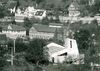 Die durch den Architekten Horst Ruhm geplante Martinskirche im Rohbau, 1967. Foto: Hans Kubach (StadtA Schwäb. Hall FS 00919)