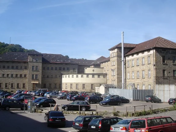 Blick aus Richtung  Osten / Südosten über den Froschgraben, September 2007. Foto: Daniel Stihler (StadtA Schwäb. Hall DIG 0603)