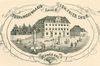 Briefkopf des Geschäfts  J.F. Chur mit Darstellung des Hauses auf einem Briefkopf aus den 1850er oder 1860er Jahren (StadtA Schwäb. Hall R107/009)