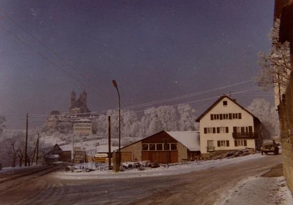 Aufnahme von 1963. Fotograf unbekannt, Original in Privatbesitz (StadtA Schwäb. Hall DIG 06272)