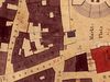 Ausschnitt aus einem Stadtplan um 1900. Der Baubestand hat sich seit 1827 nicht erkennbar verändert (StadtA Schwäb. Hall 16/109)