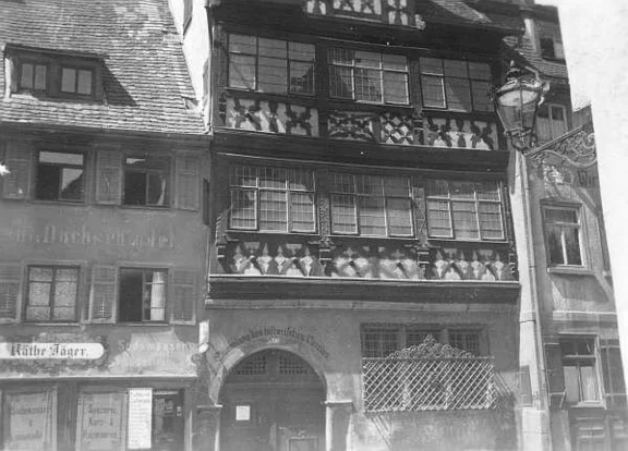 Fotografie von etwa 1910-1920. Fotograf unbekannt (StadtA Schwäb. Hall FS 43887)
