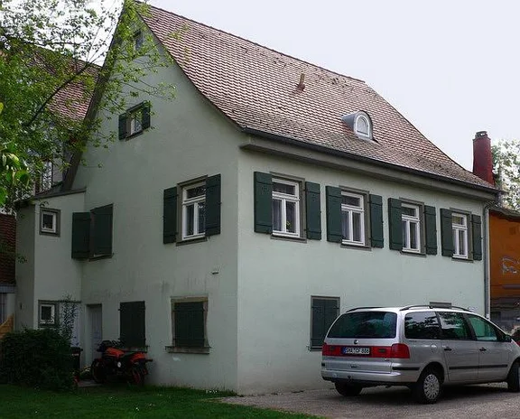 Rückseite. Bild aus dem Juni 2007. Foto: Dietmar Hencke (StadtA SHA Server Häuserlexikon)