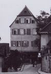 Bild um 1950. Foto: Adolf Schumacher (StadtA Schwäb. Hall FS 49809)