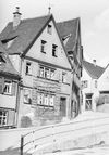 Blick vom Säumarkt aus. Undat., um 1928-1934. Fotograf unbekannt (StadtA Schwäb. Hall DIG 05738, Original: Ivo Lavetti / www.nostalgus.de, alle Rechte vorbehalten)
