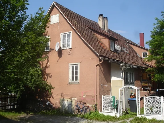 Ostansicht, Juni 2007. Foto: Daniel Stihler (StadtA Schwäb. Hall Server Häuserlexikon)
