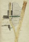 Lageplan des Crailsheimer Tores mit Umgebung von ca. 1849/50 mit gut erkennbarem Torwächterhaus (StadtA Schwäb. Hall 21/0258)