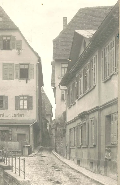 Bild um 1910. Fotograf unbekannt (StadtA Schwäb. Hall AL-0039)
