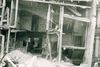 Schäden nach dem amerikanischen Bombenangriff auf den Bahnhof am 23. Februar 1945, Fotograf unbekannt (StadtA Schwäb. Hall R102/049)