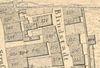 Ausschnitt aus dem Primärkataster von 1827. Das Gebäude PKN 257 ist rechts in der Mitte zu erkennen (StadtA SHA S13/0583)