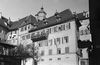 Seite zum Hafenmarkt. Undat., um 1928-1934. Fotograf unbekannt (StadtA Schwäb. Hall DIG 05786, Original: Ivo Lavetti / www.nostalgus.de, alle Rechte vorbehalten)