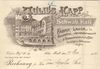 Briefkopf des Geschäfts von Julius Kapp, 1914 (StadtA Schwäb. Hall 39/1950)
