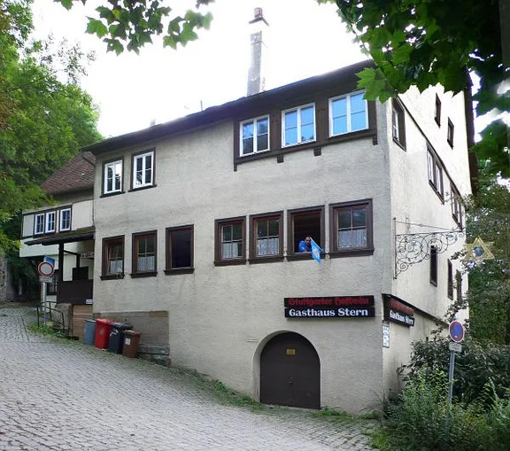 Nordwestansicht, August 2007. Foto: Dietmar Hencke (StadtA Schwäb. Hall DIG 04817)